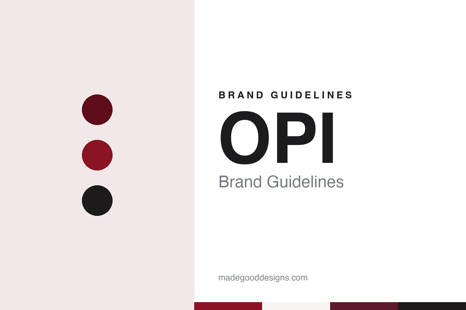 OPI Brand Guidelines: The North Hollywood Dental-Supply Firm That Became a Nail Brand, Part of Wella Since 2020
