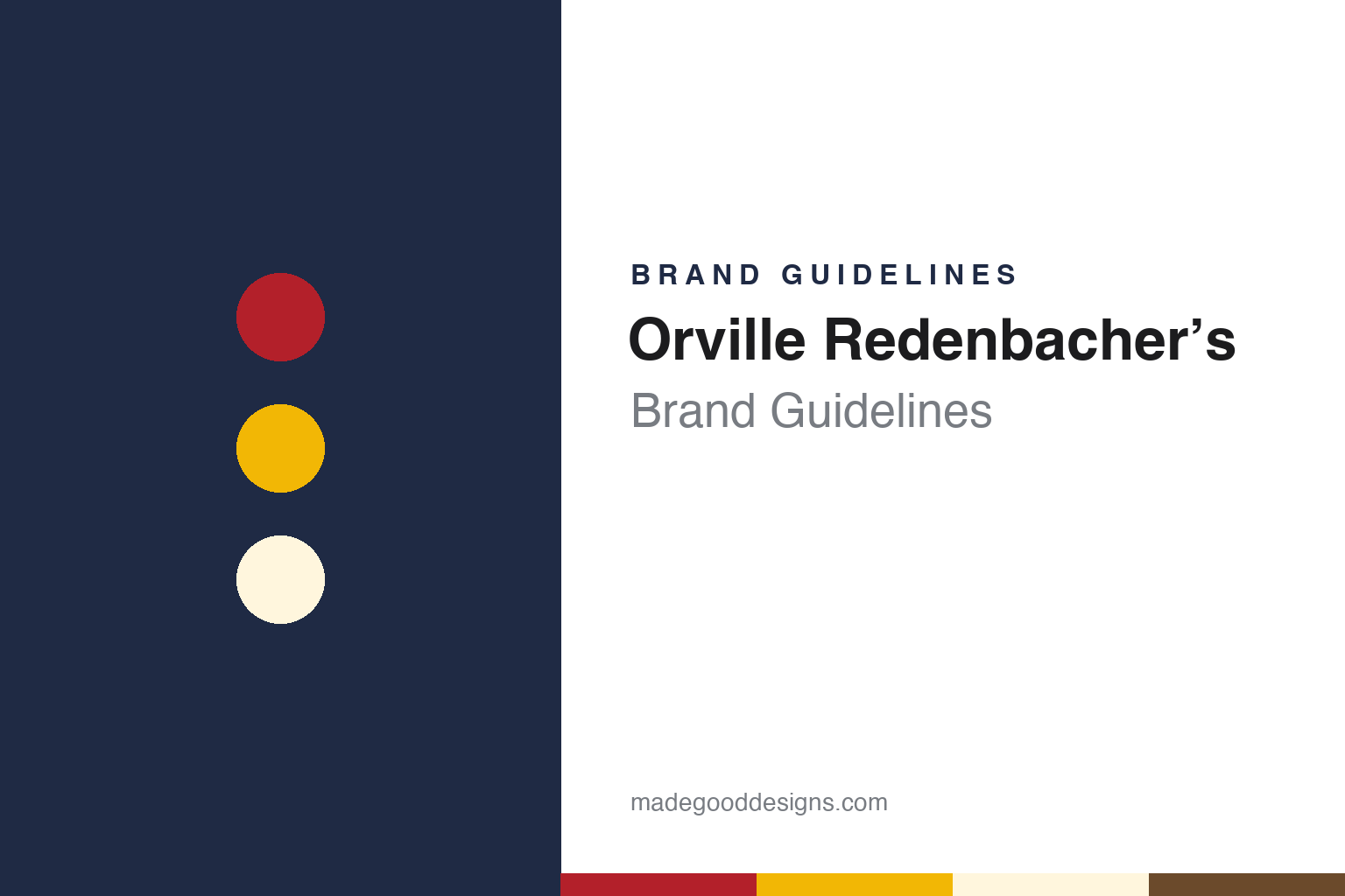 Orville Redenbacher’s Brand Guidelines: An Indiana Hybrid, a Bow Tie and a Founder’s Face