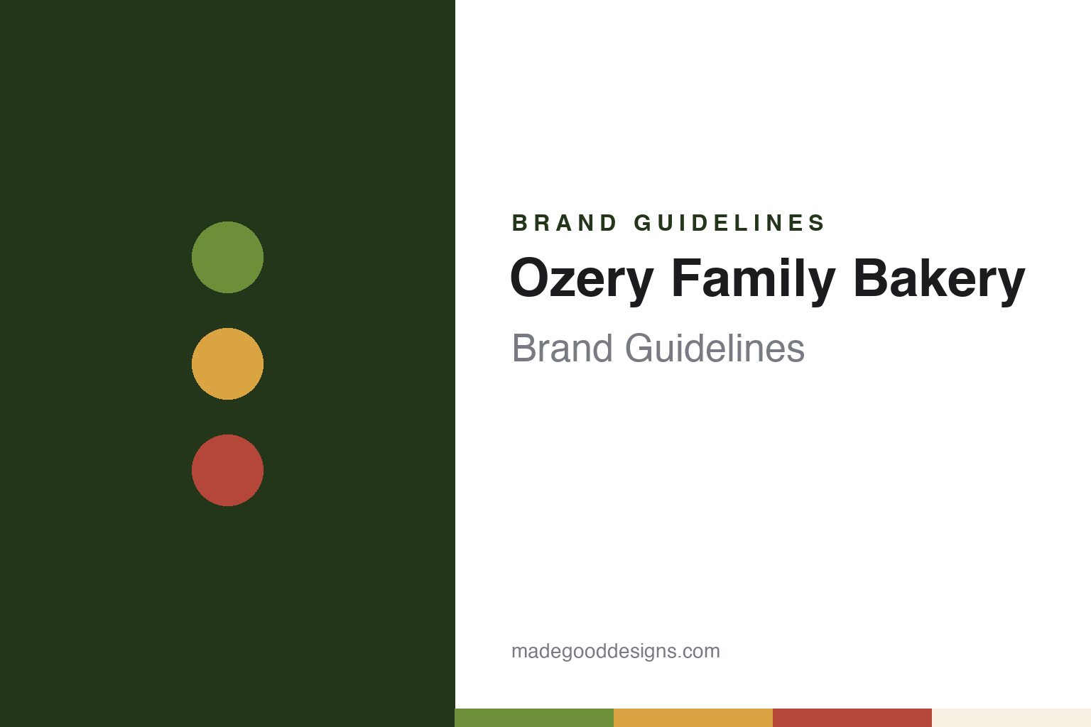 Ozery Bakery Brand Guidelines: A Toronto Pita Counter and Morning Rounds