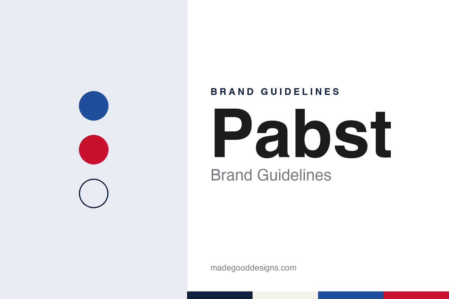 Pabst Brand Guidelines: The Milwaukee Lager Named for a Ribbon Tied Around the Bottle