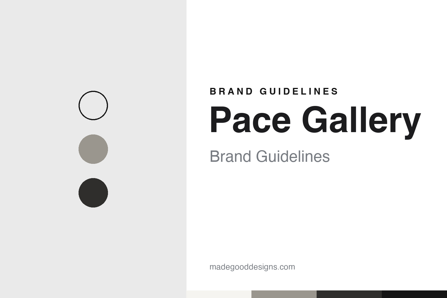 Pace Gallery Brand Guidelines: A 1960 Boston Name and a Chelsea Headquarters