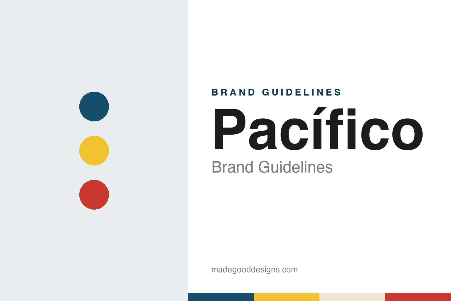Pacífico brand guidelines — abstract colour discs and material texture (original homage; not a Pacífico product or logo)