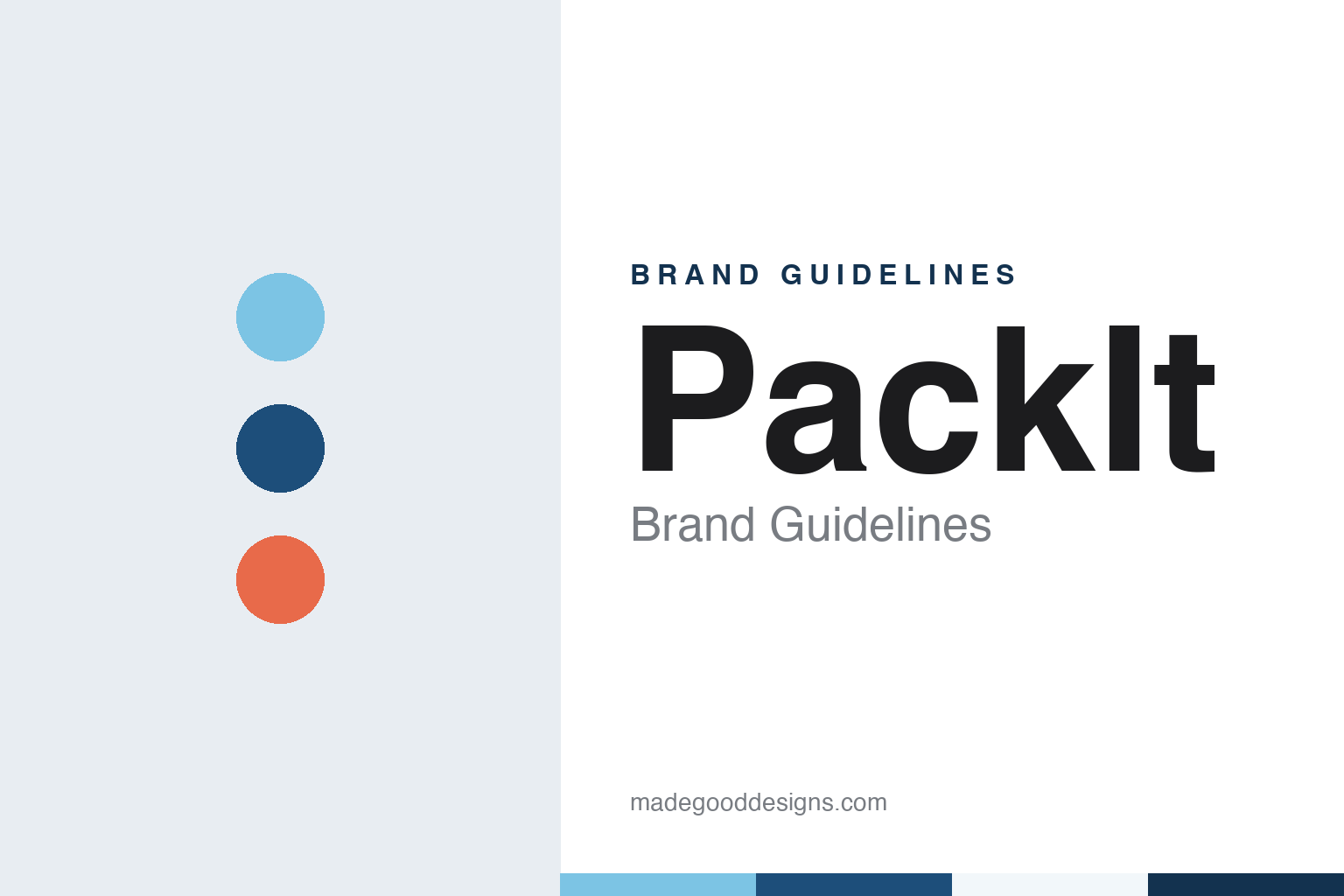 PackIt Brand Guidelines: The Freezable Lunch Bag Melissa Kieling Built
