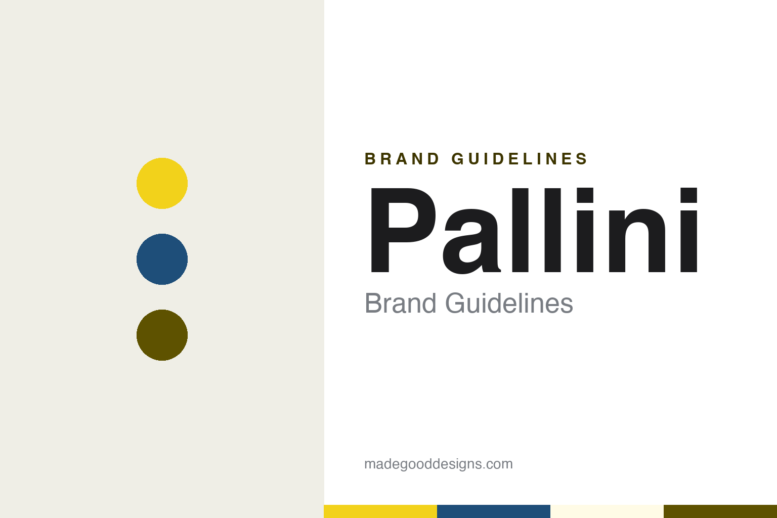 Pallini Brand Guidelines: The Roman Liqueur House Behind Pallini Limoncello