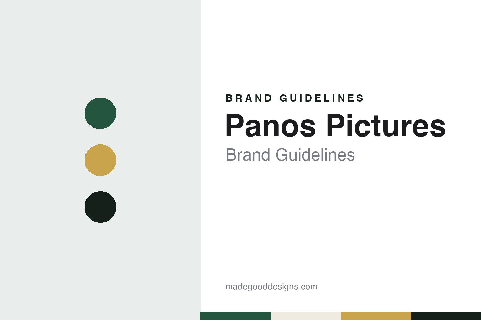 Panos Pictures Brand Guidelines: A 1986 London Agency Born in an NGO Archive