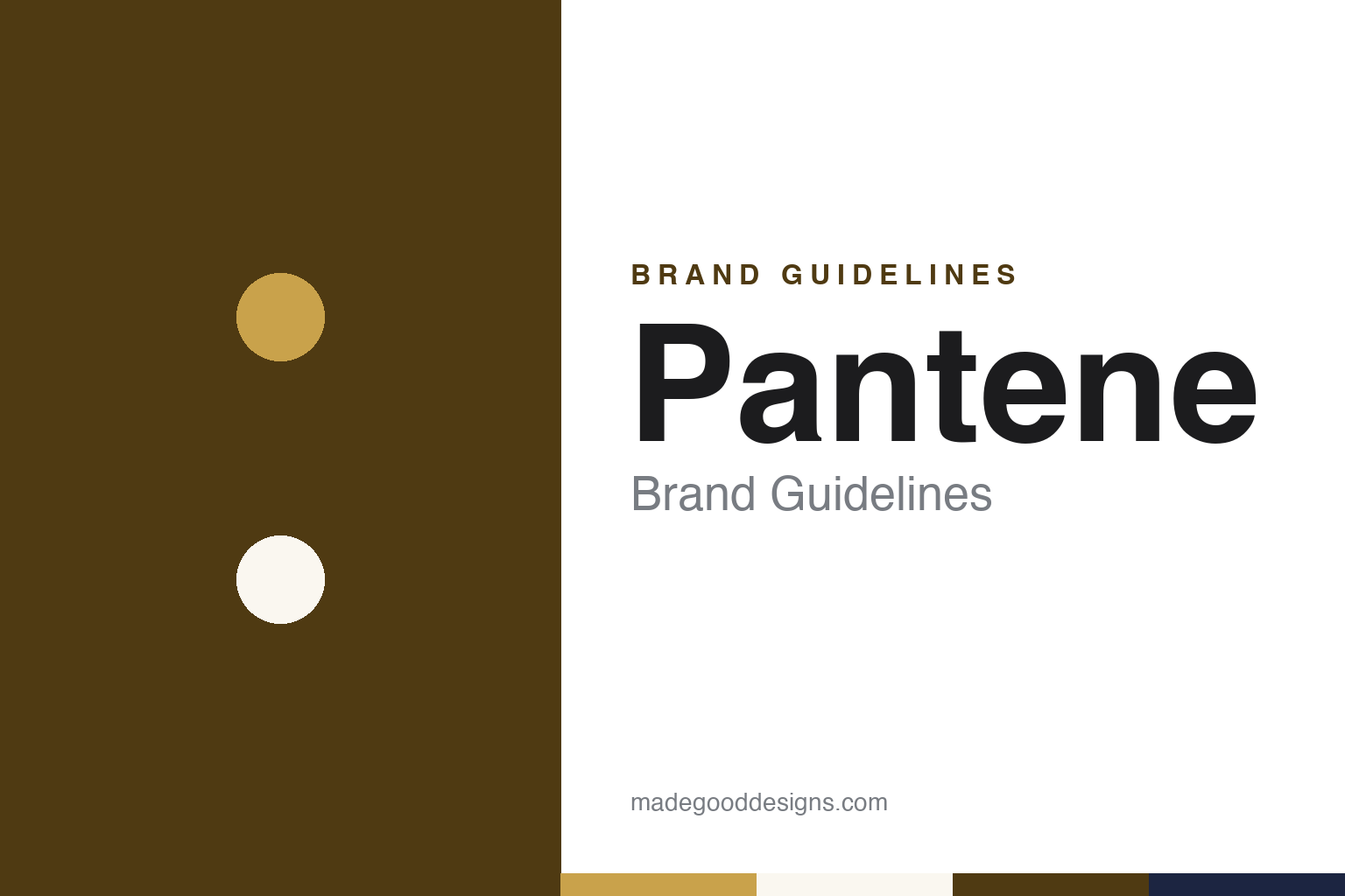 Pantene Brand Guidelines: Roche’s 1945 Panthenol Brand, Owned by P&G Since 1985