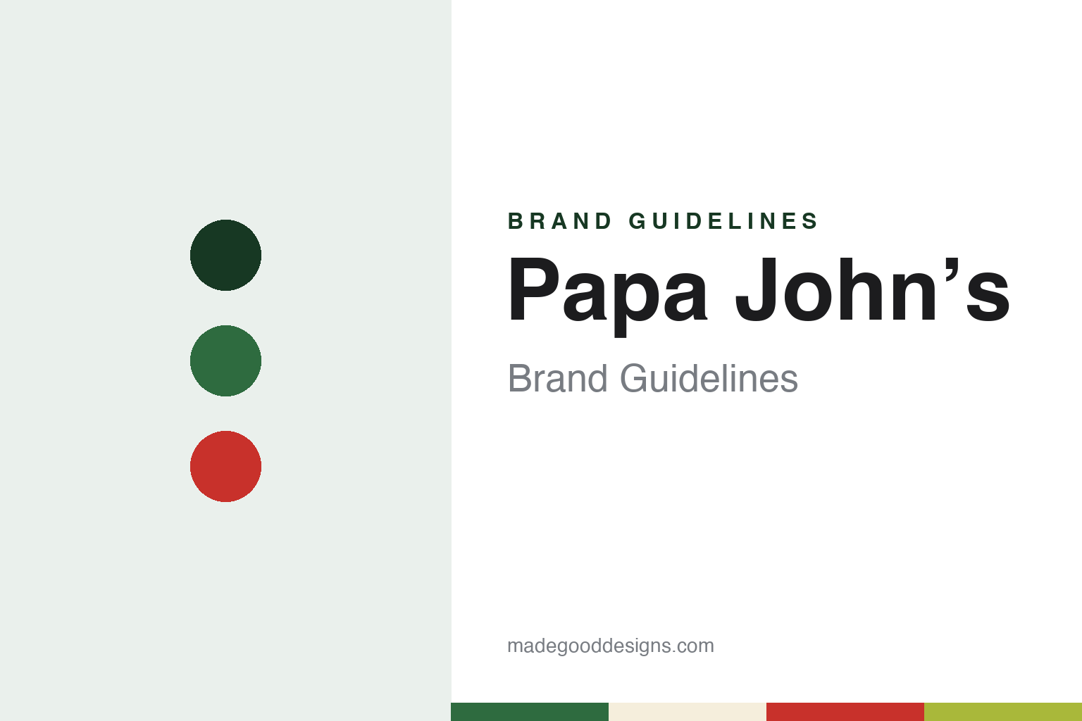 Papa John’s Brand Guidelines: The Jeffersonville Pizza That Dropped Its Apostrophe