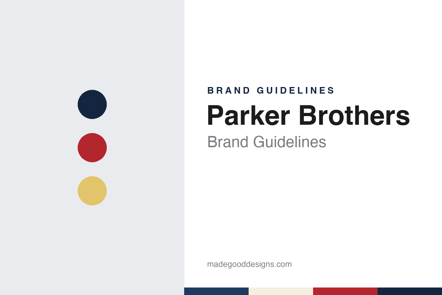 Parker Brothers Brand Guidelines: The Salem Game Maker Now Owned by Hasbro