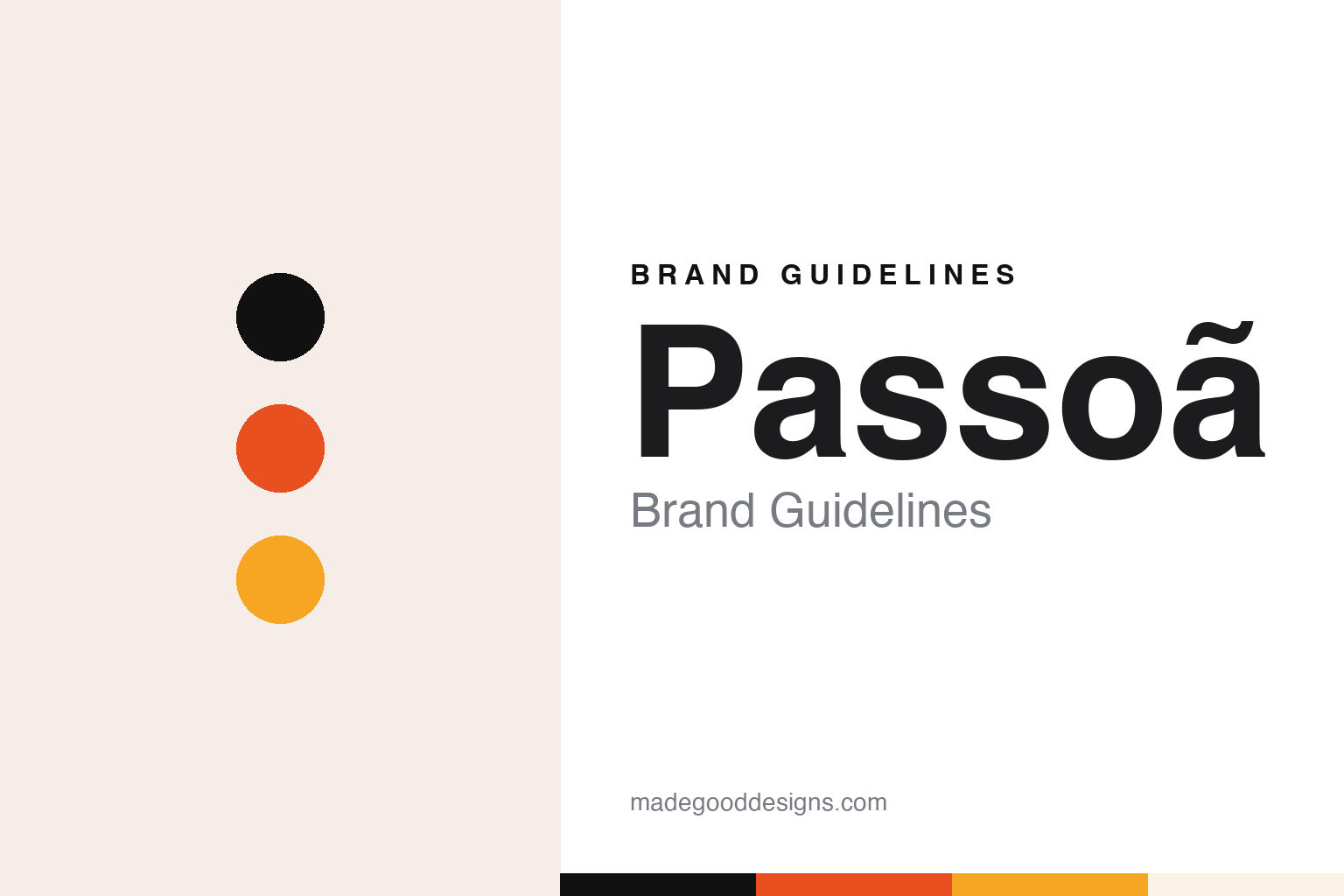 Passoã Brand Guidelines: The Black-Bottle Passion-Fruit Liqueur, Launched 1986
