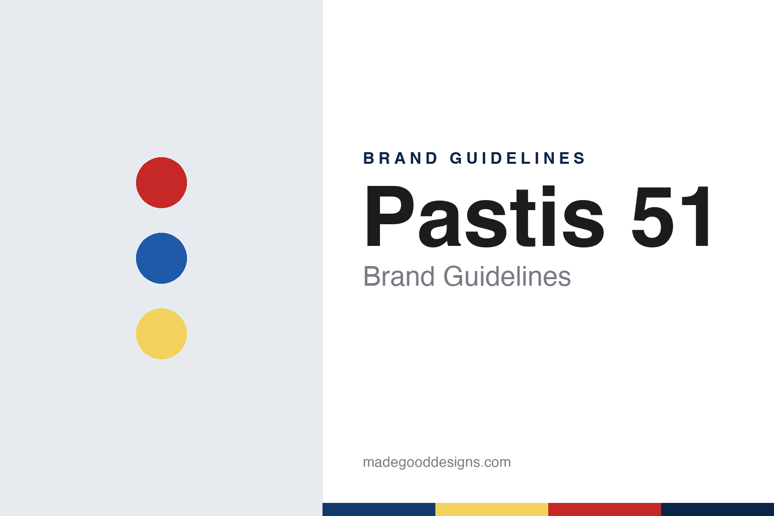 Pastis 51 brand guidelines — abstract colour discs and material texture (original homage; not a Pastis 51 product or logo)