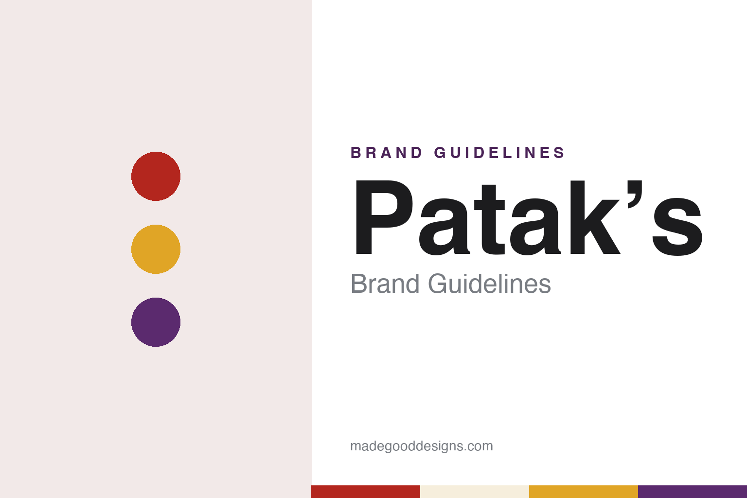 Patak’s Brand Guidelines: From a Kentish Town Kitchen to Leigh