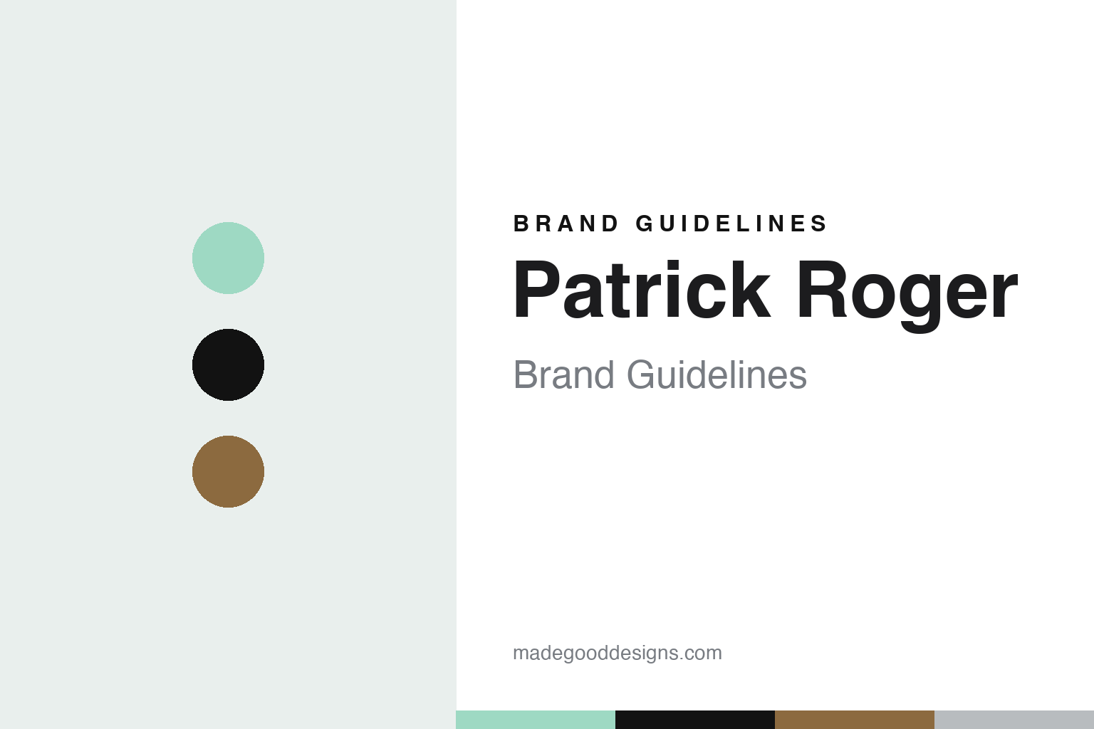 Patrick Roger brand guidelines — abstract colour discs and material texture (original homage; not a Patrick Roger product or logo)