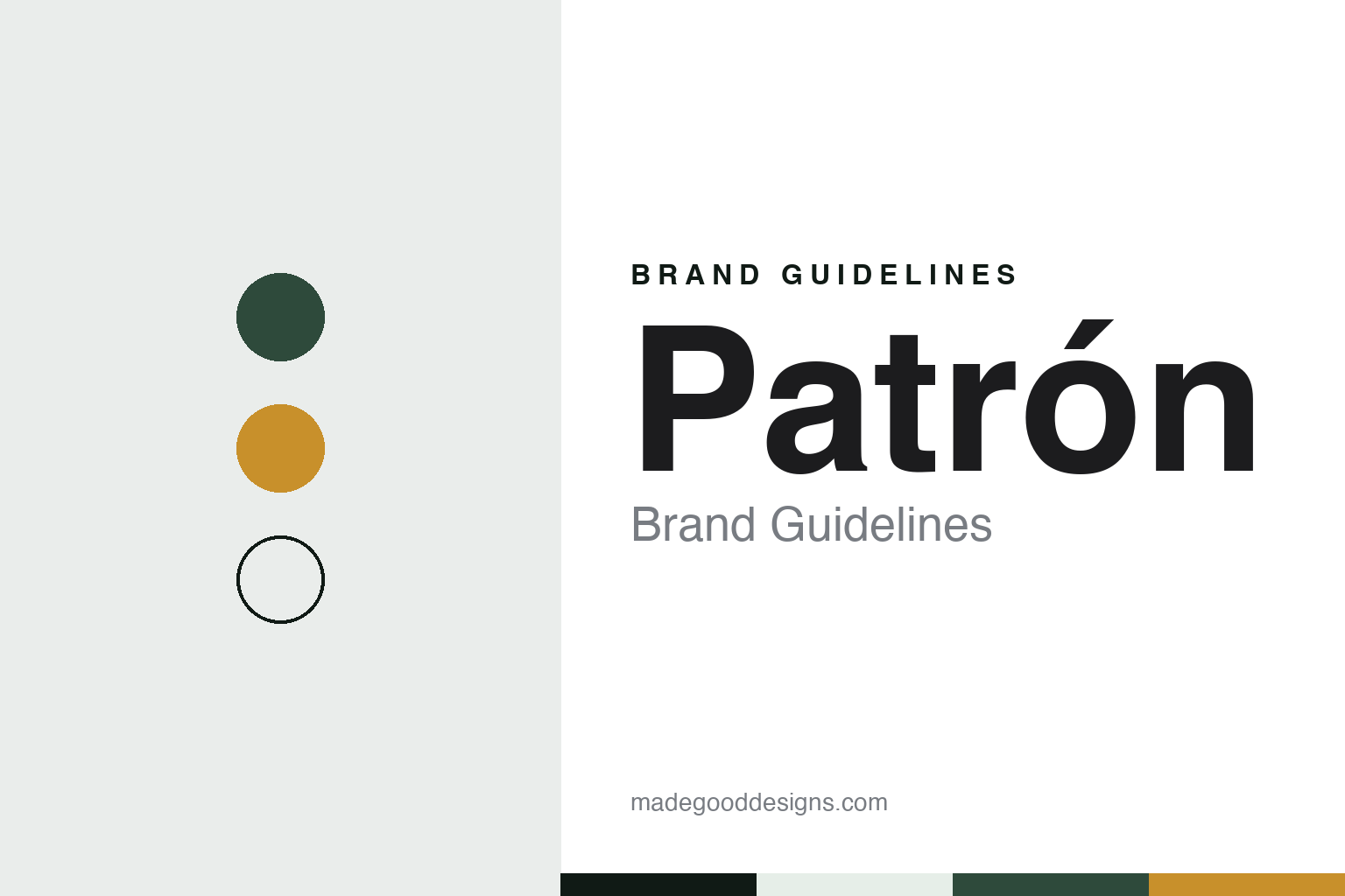 Patrón Brand Guidelines: The 1989 Tequila Brand From the Jalisco Highlands