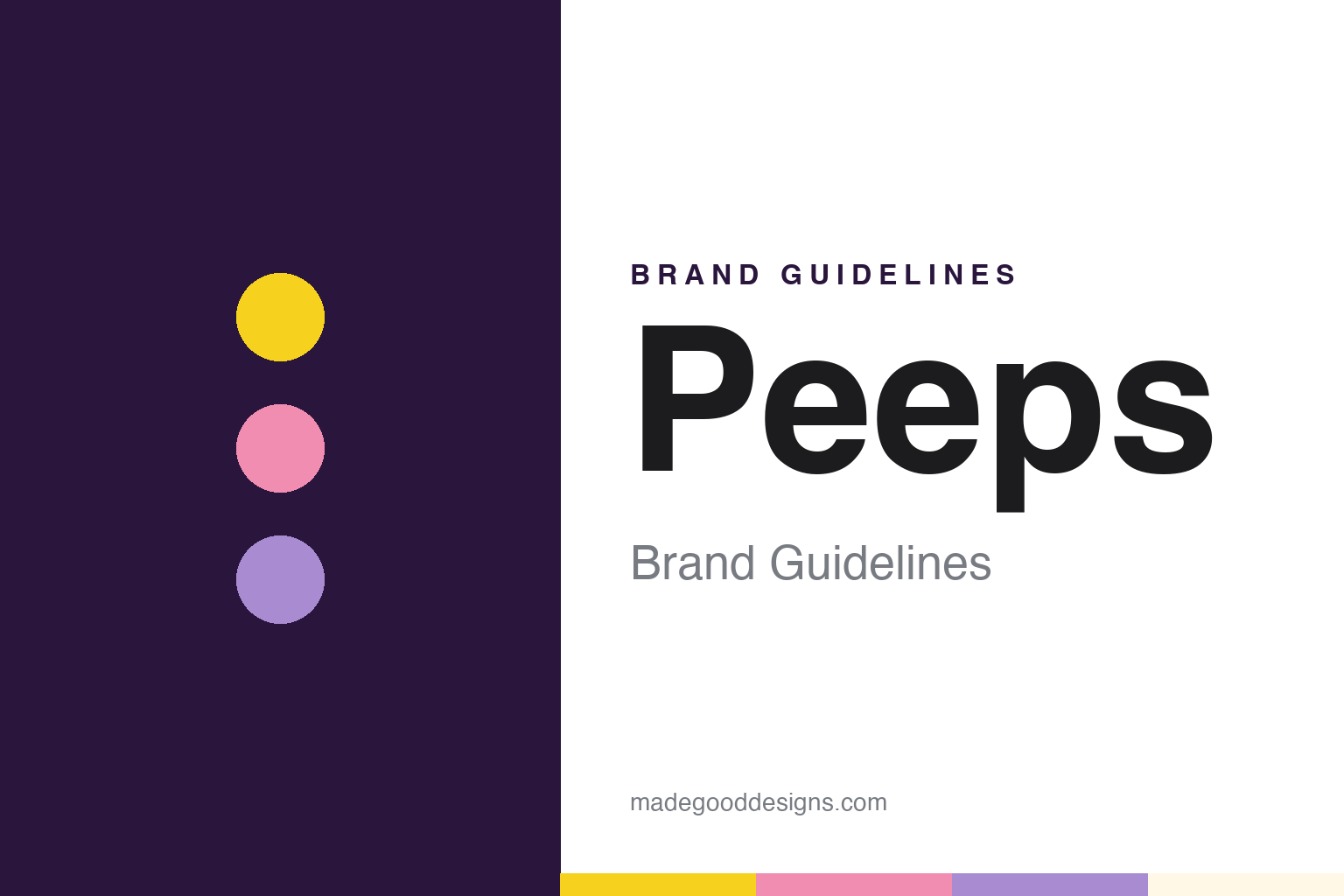 Peeps Brand Guidelines: A Lancaster Marshmallow Chick and Just Born’s Machine