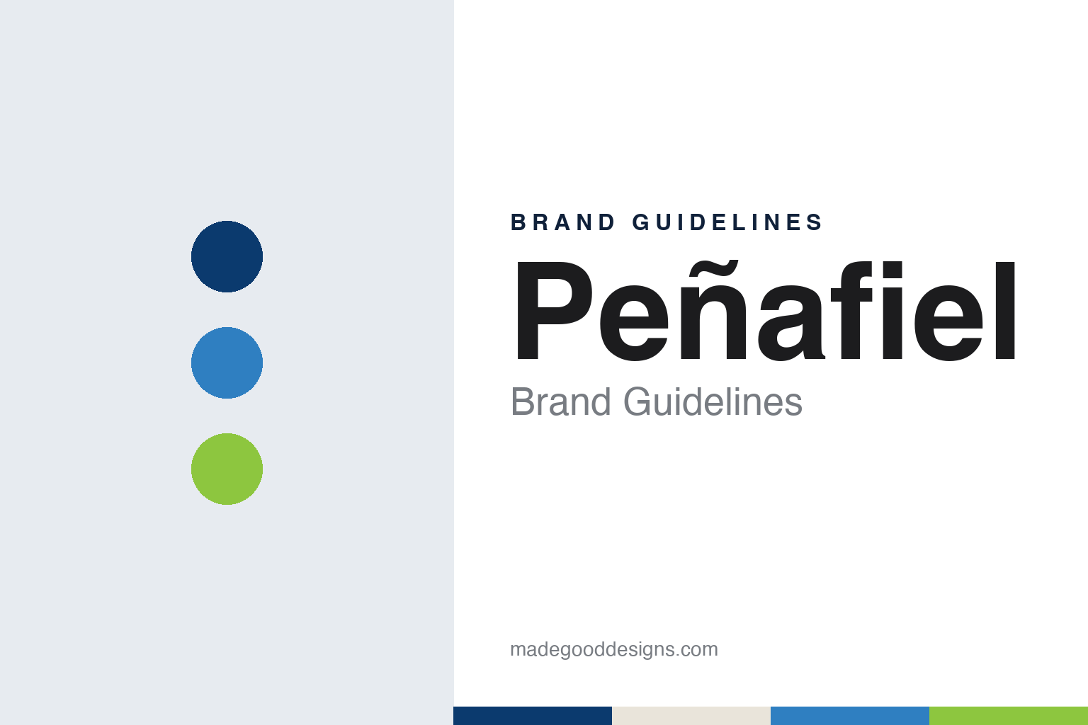 Peñafiel brand guidelines — abstract colour discs and material texture (original homage; not a Peñafiel product or logo)