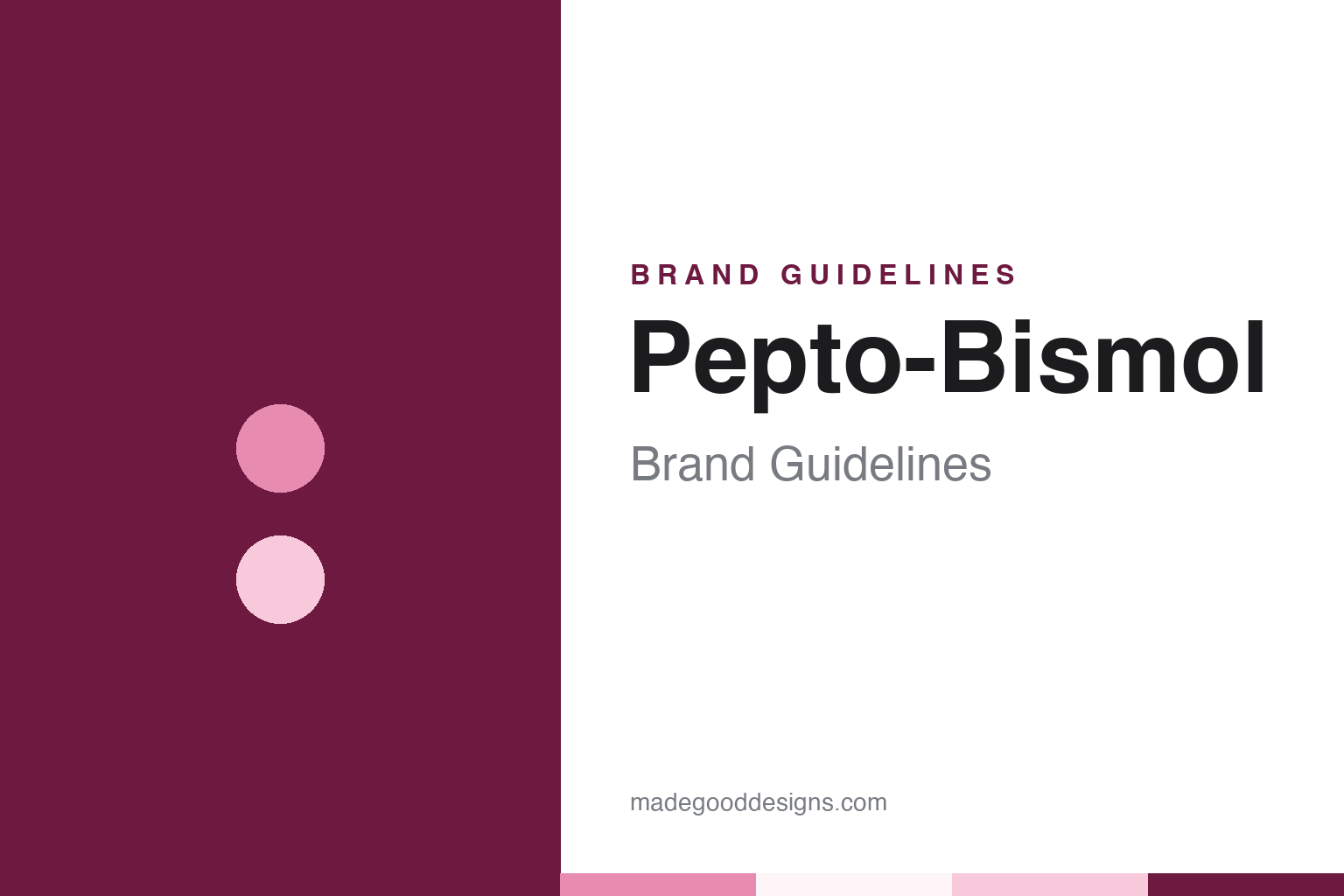 Pepto-Bismol Brand Guidelines: Norwich Pharmacal’s Pink Mixture, Renamed in 1919