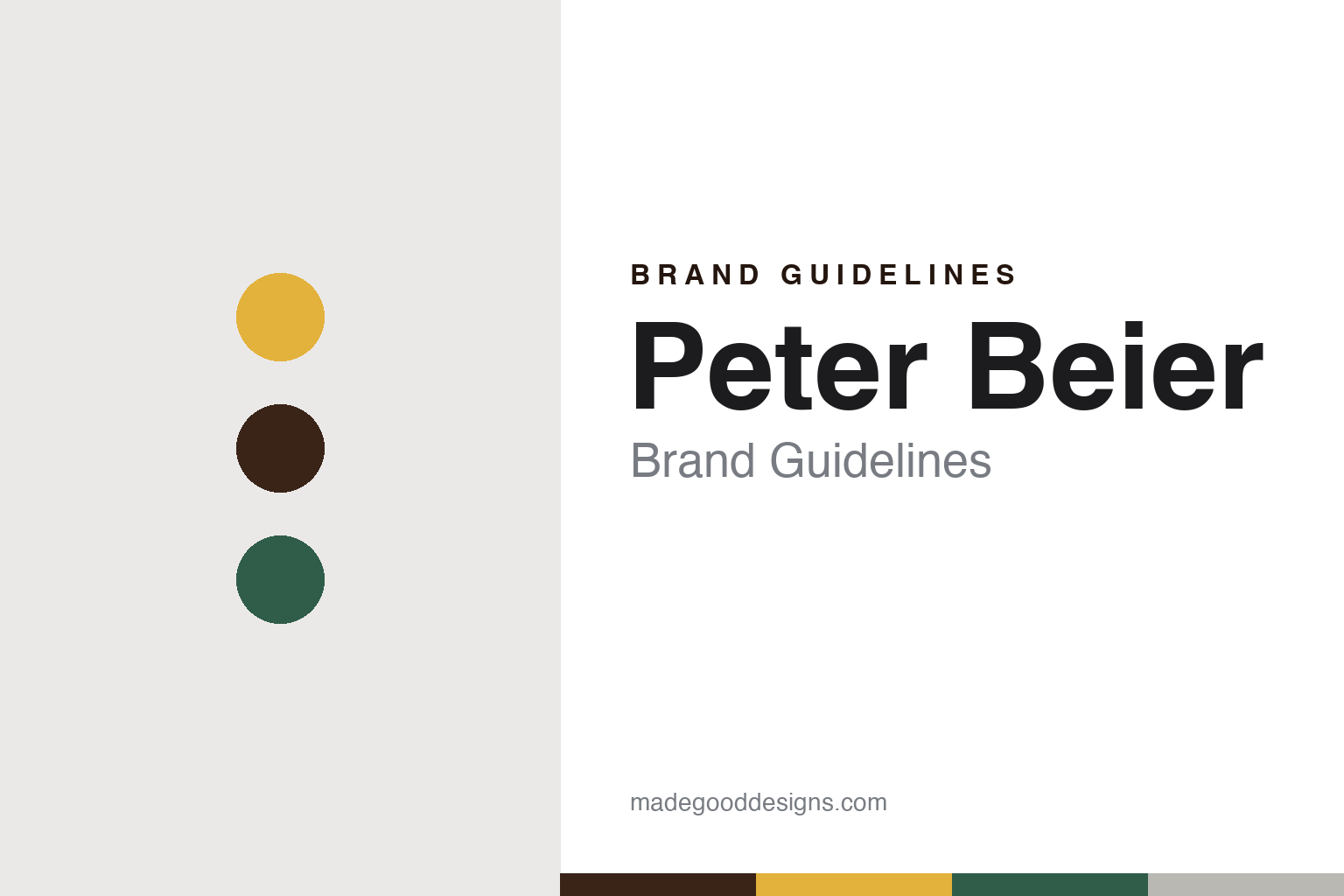Peter Beier Brand Guidelines: A Danish Chocolatier With Its Own Cocoa Plantation