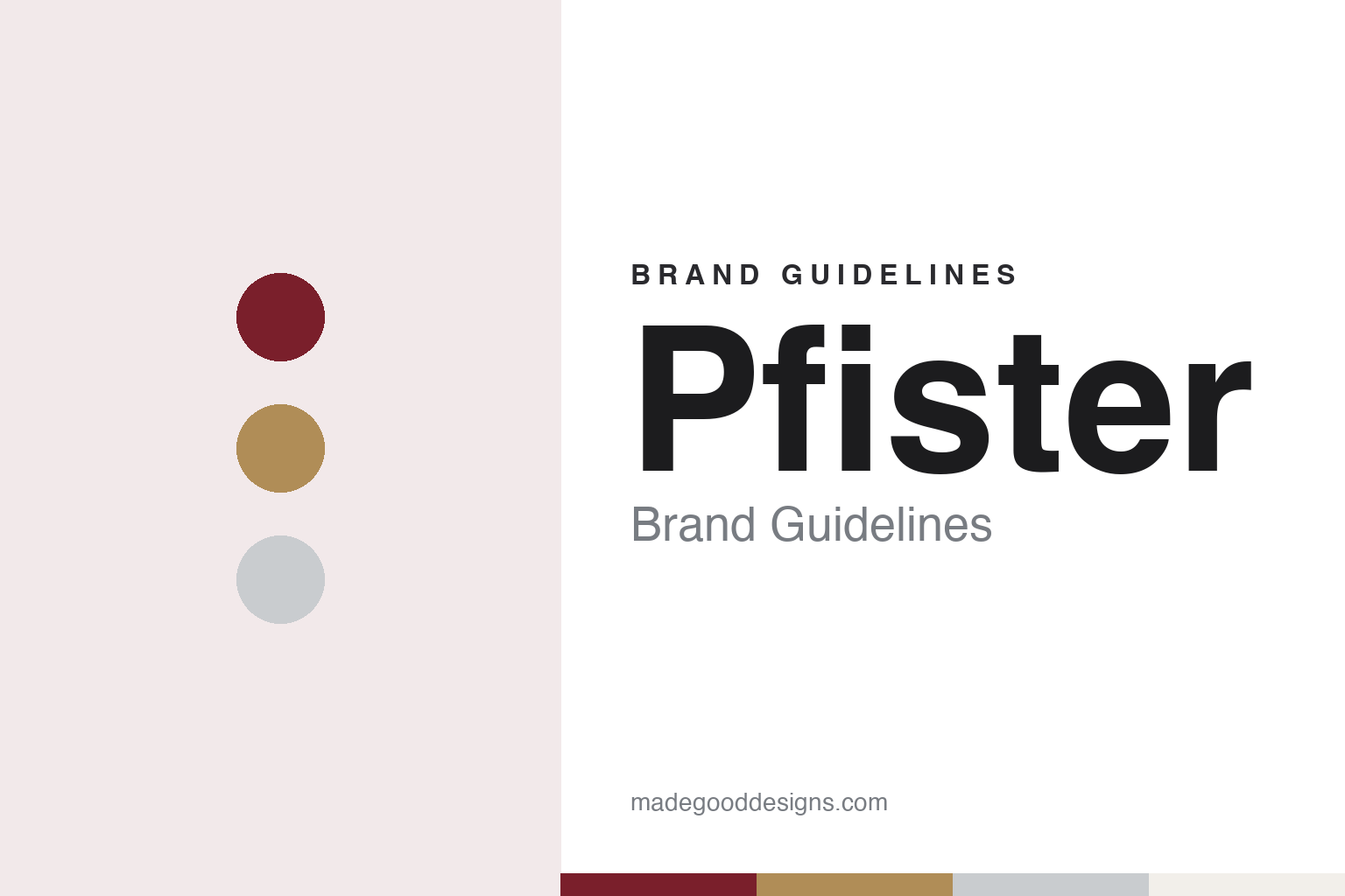 Pfister Brand Guidelines: The Los Angeles Faucet Maker Once Called Price Pfister