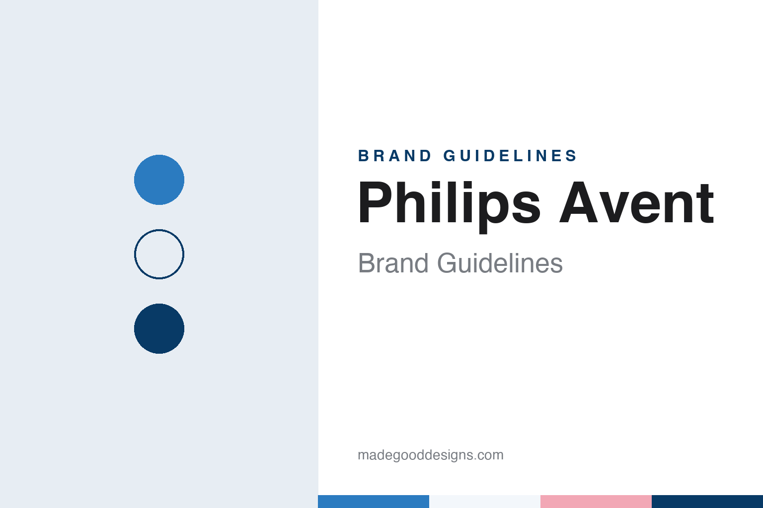 Philips Avent Brand Guidelines: The 1984 English Bottle Brand Philips Has Owned Since 2006