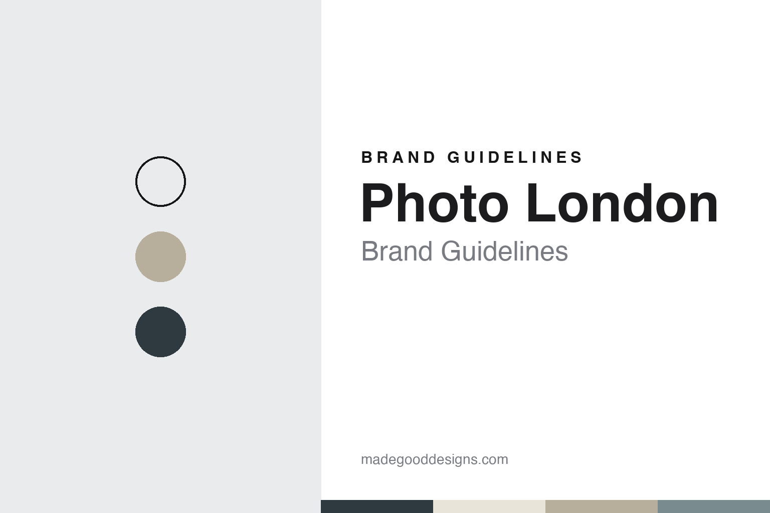 Photo London Brand Guidelines: A 2004 Name, a 2015 Relaunch and Somerset House