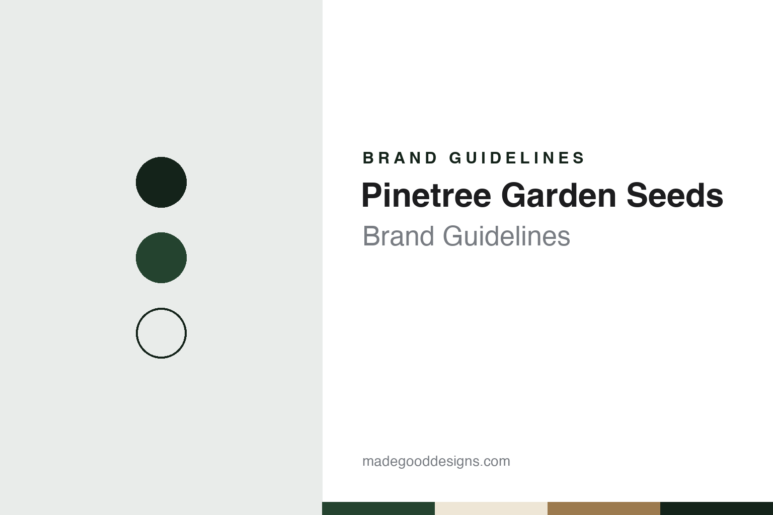 Pinetree Garden Seeds Brand Guidelines: The New Gloucester, Maine Mail-Order Seed House Begun in 1979