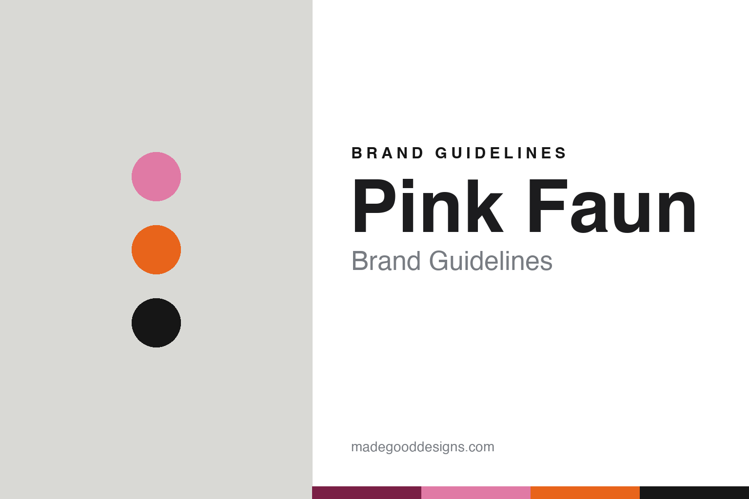 Pink Faun Brand Guidelines: The Dutch Streamer Maker That Grew Out of a Tube Shop