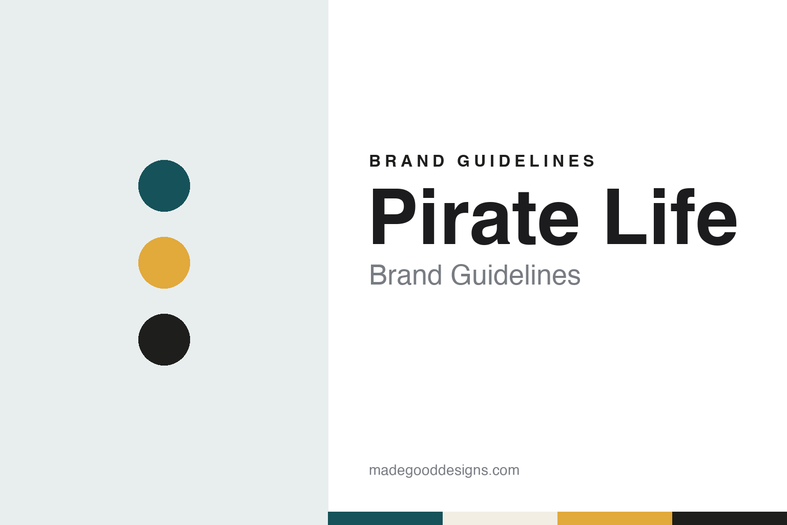 Pirate Life Brand Guidelines: The Adelaide Can Brewery Started by a Father, a Son and a Mate