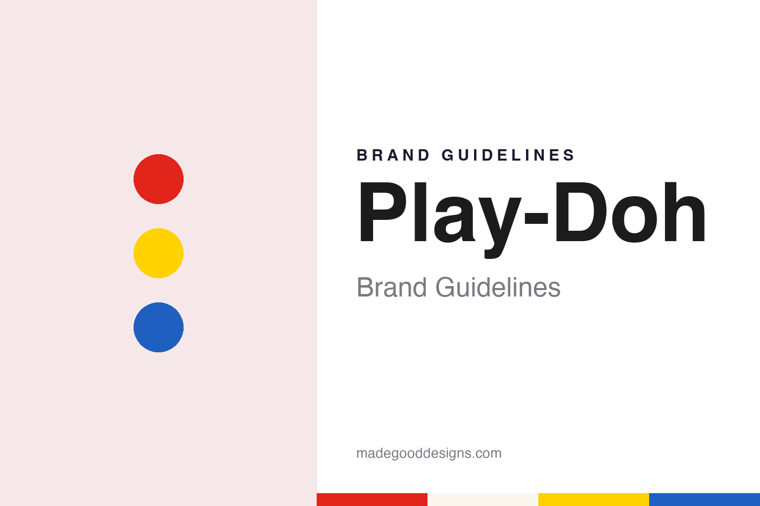 Play-Doh Brand Guidelines: From Cincinnati Wallpaper Cleaner to Hasbro