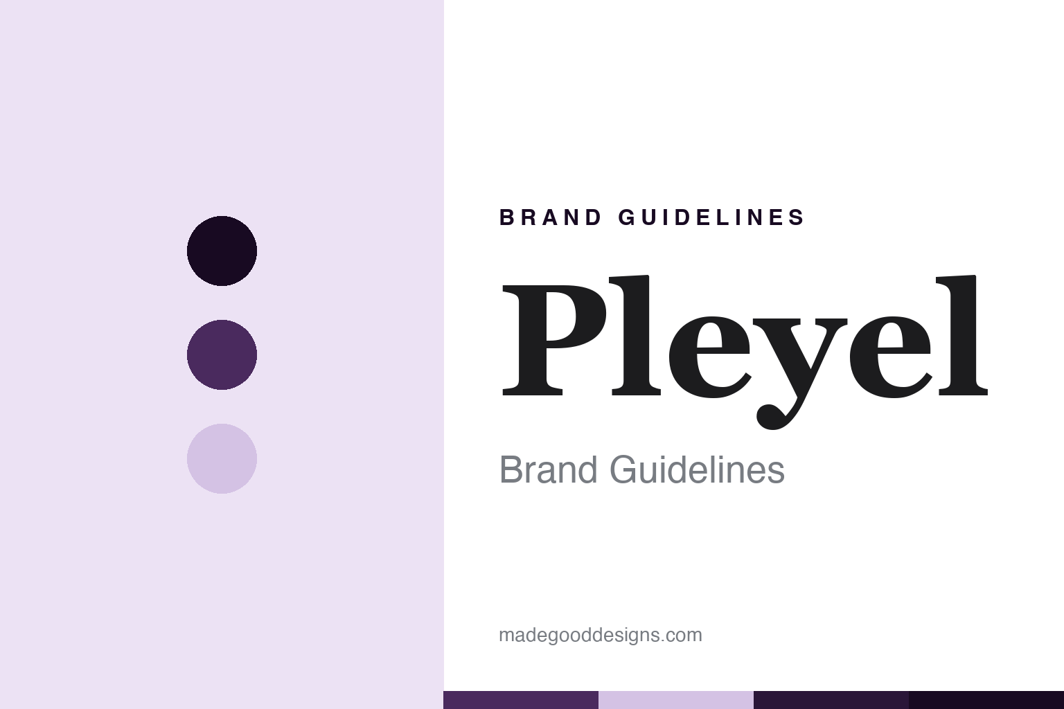 Pleyel Brand Guidelines: Chopin’s Name, Designed in Nantes
