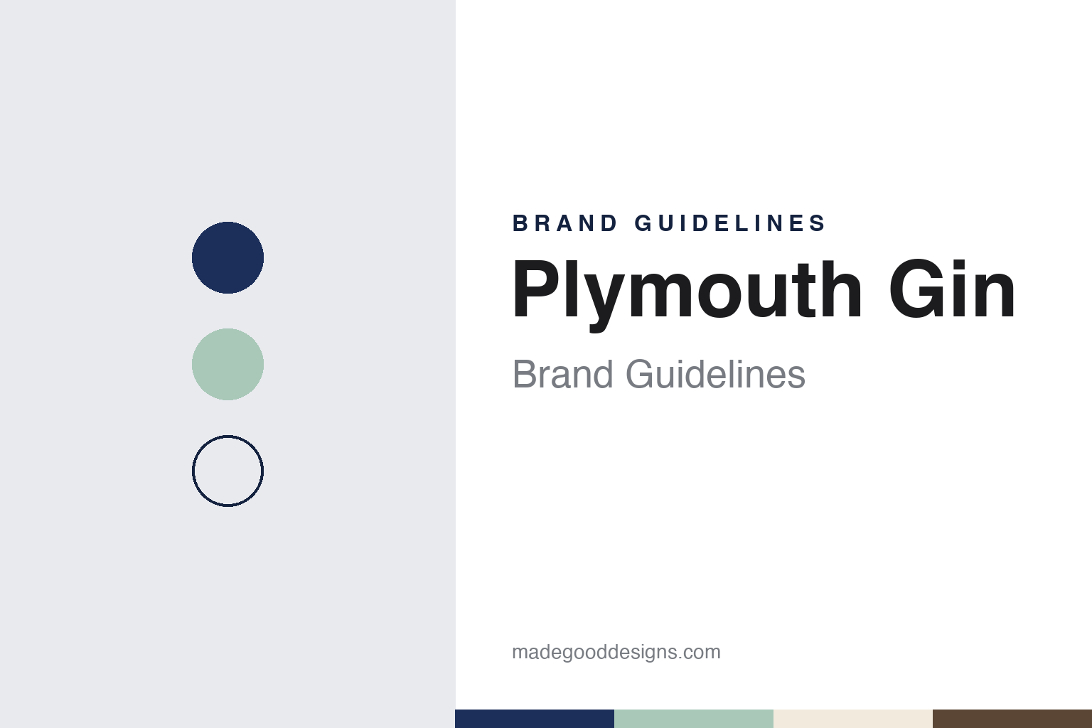 Plymouth Gin Brand Guidelines: The Black Friars Distillery Gin Made in Plymouth Since 1793
