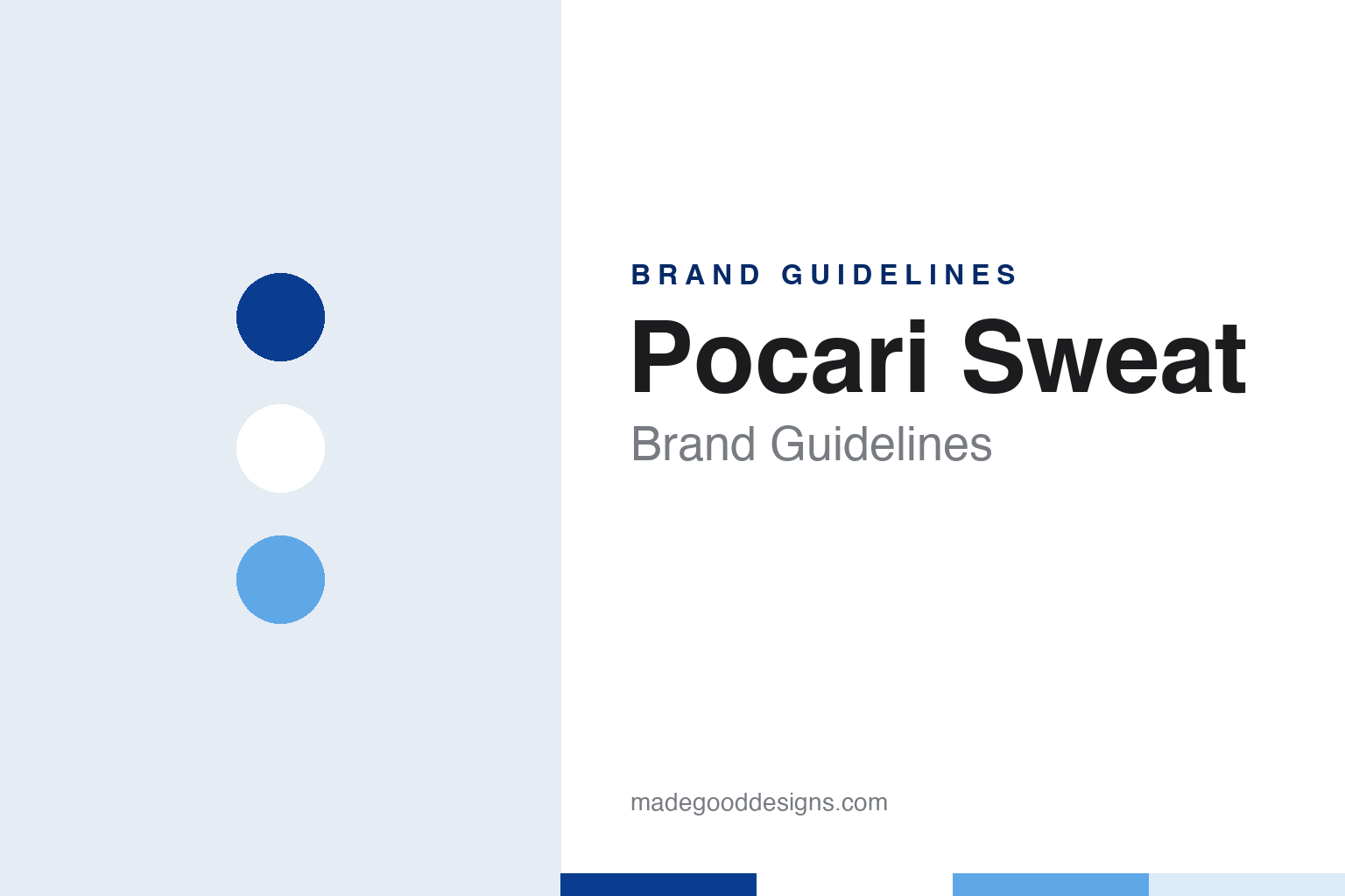 Pocari Sweat Brand Guidelines: Otsuka’s 1980 Soft Drink in Helmut Schmid’s Blue and White