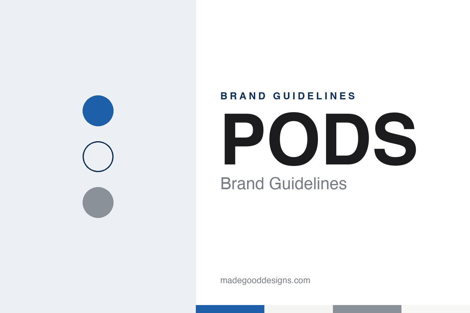 PODS Brand Guidelines: Portable On Demand Storage From Clearwater