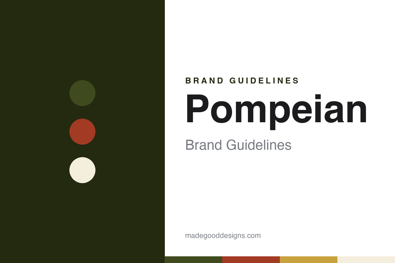 Pompeian Brand Guidelines: The Lucca Name Bottled on Baltimore’s Pulaski Highway Since 1912