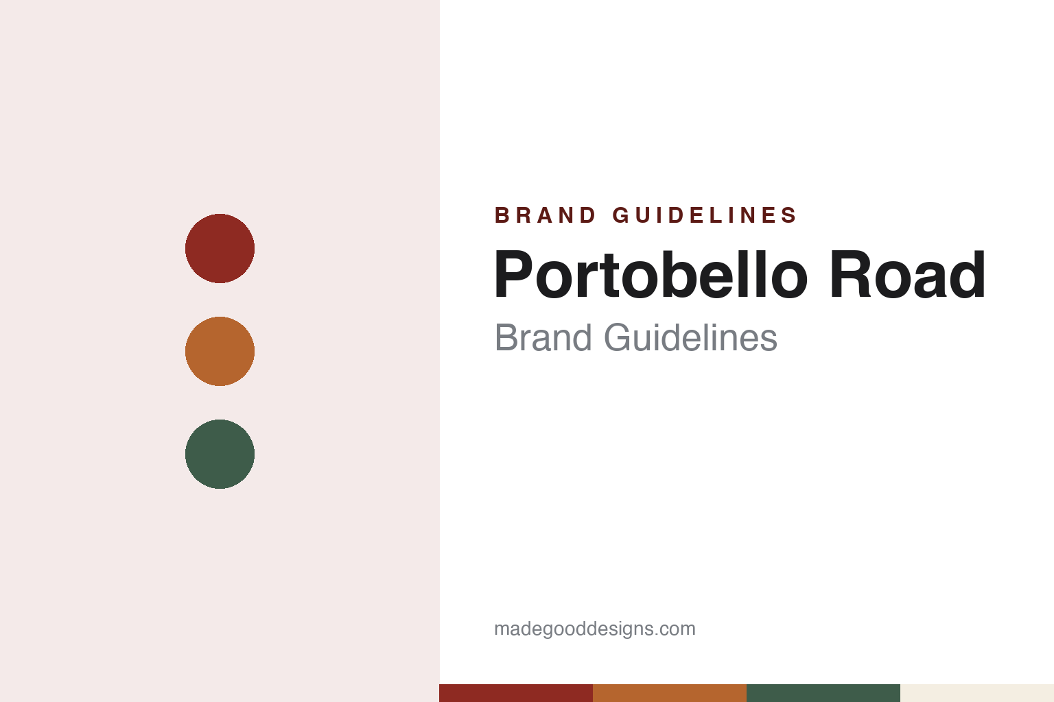 Portobello Road Brand Guidelines: The Notting Hill Gin Born Above a Pub in 2011