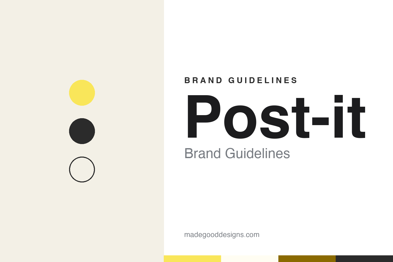 Post-it Brand Guidelines: 3M’s Canary Yellow Note, Launched Across the US in 1980