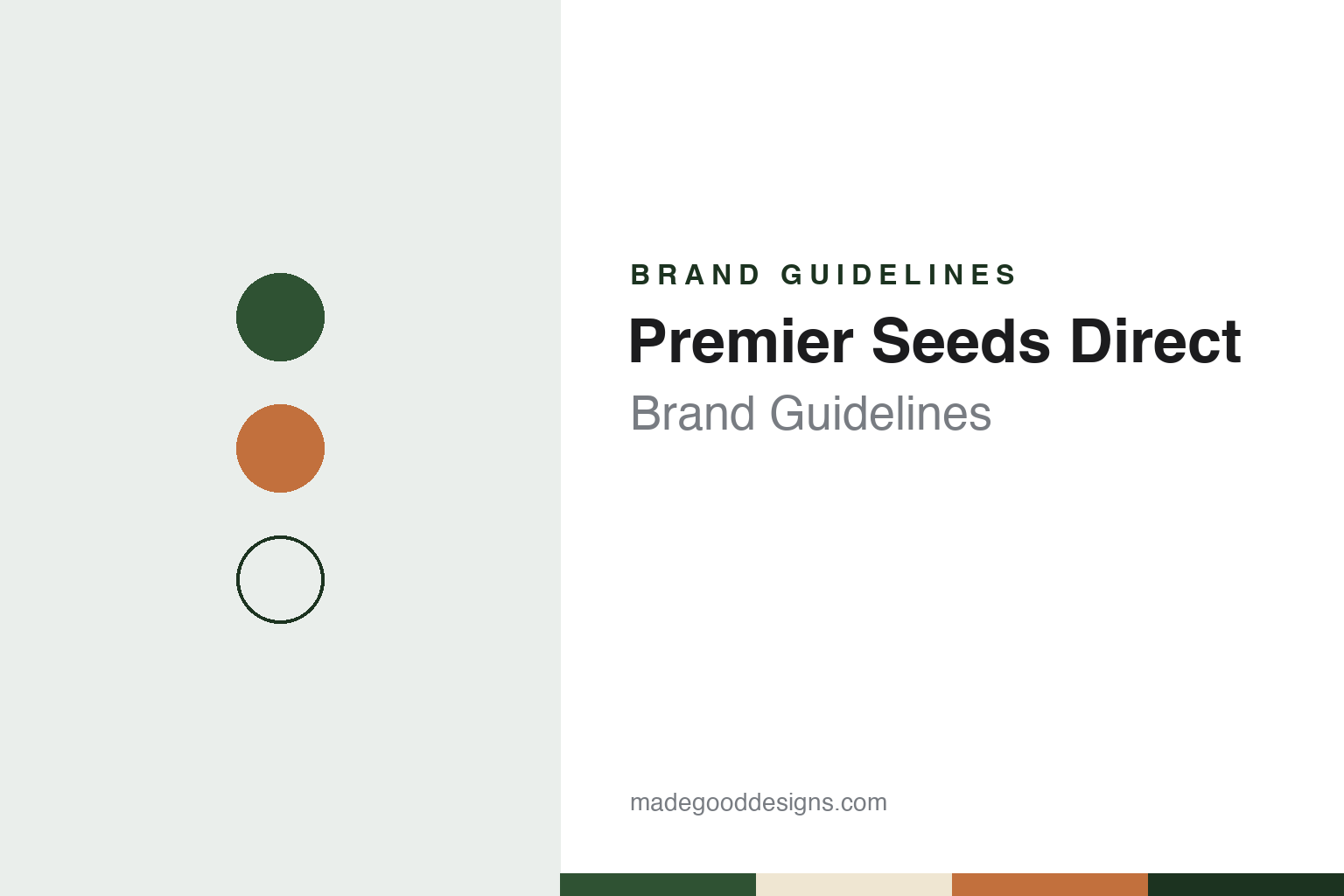 Premier Seeds Direct Brand Guidelines: The Wiltshire Smallholders’ Seed Shop That Says “Grow the Best”
