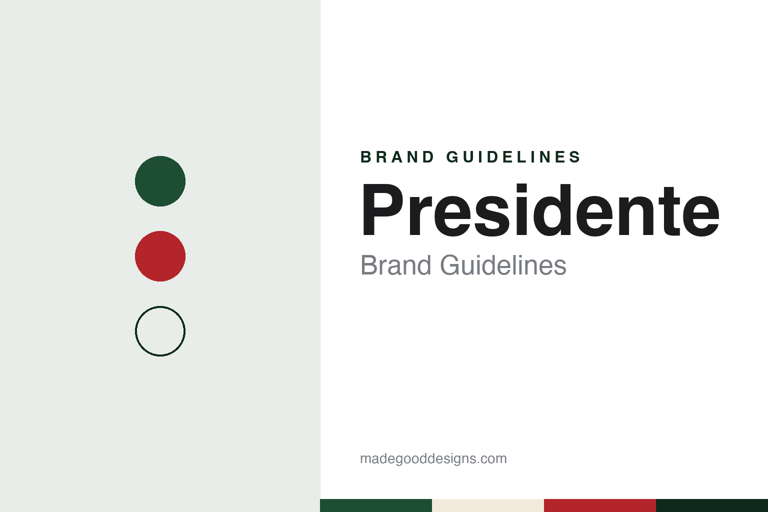Presidente Brand Guidelines: The Dominican Pilsner Brewed by Cervecería Nacional Dominicana Since 1935