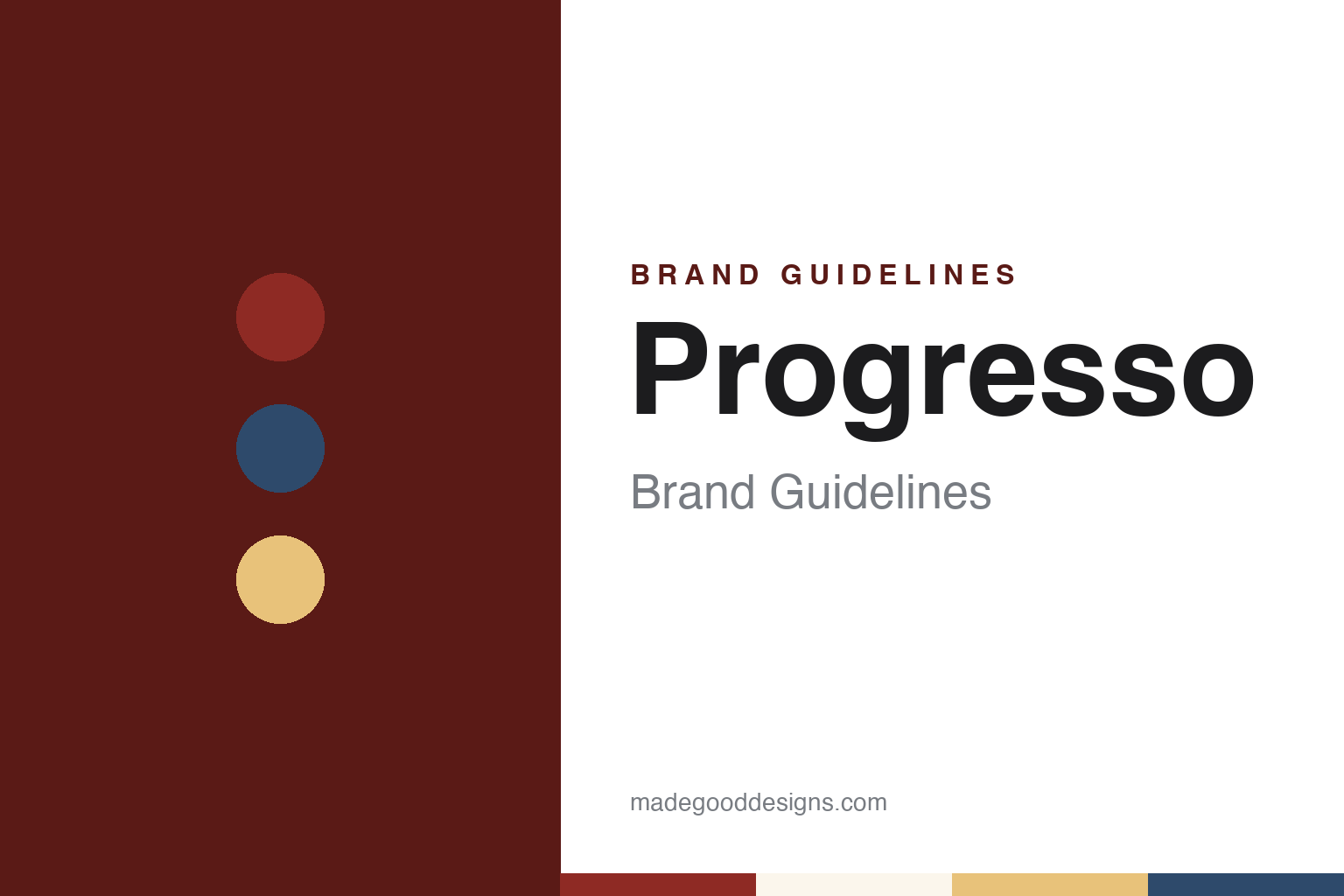 Progresso Brand Guidelines: The New Orleans Importers’ Soup Label