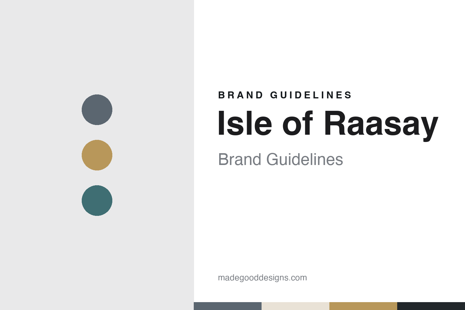 Isle of Raasay Brand Guidelines: The Hebridean Distillery With Fossils in the Glass, Since 2017