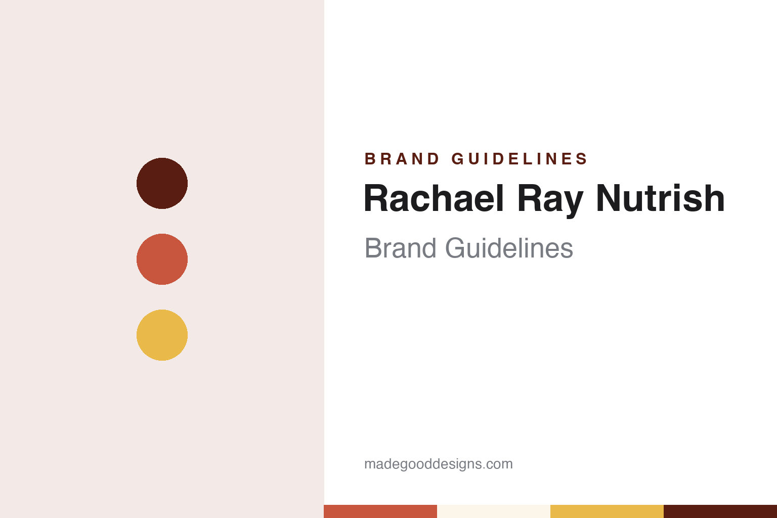 Rachael Ray Nutrish Brand Guidelines: The Meadville Pet Food Owned by Post Holdings Since 2023