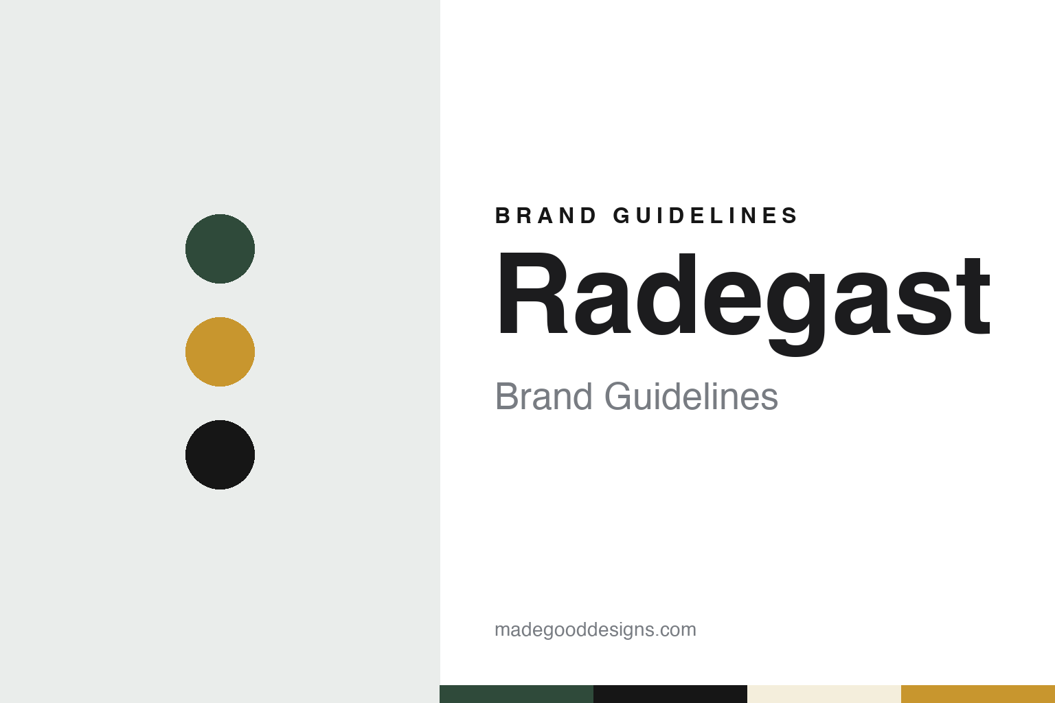 Radegast Brand Guidelines: The Bitter Nošovice Lager First Brewed in 1970