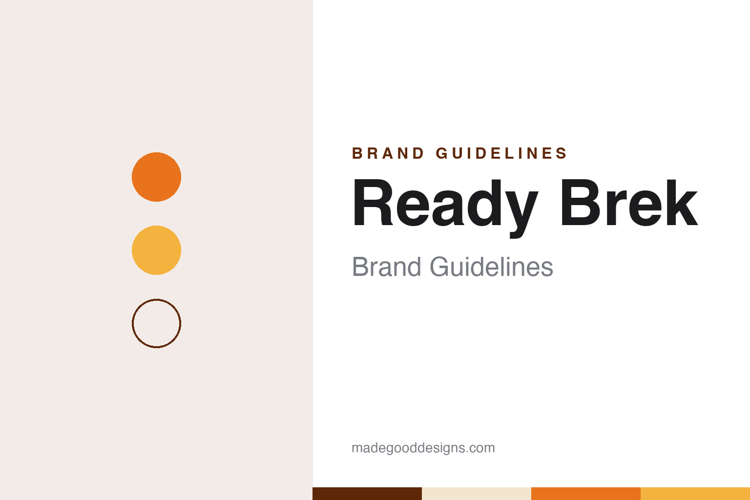 Ready Brek Brand Guidelines: The Lyons Instant Oat Cereal Sold on a Glow