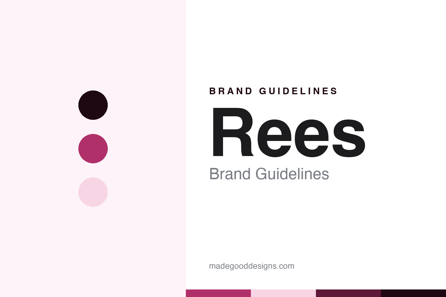 Rees Harps brand guidelines — abstract colour discs and material texture (original homage; not a Rees Harps product or logo)