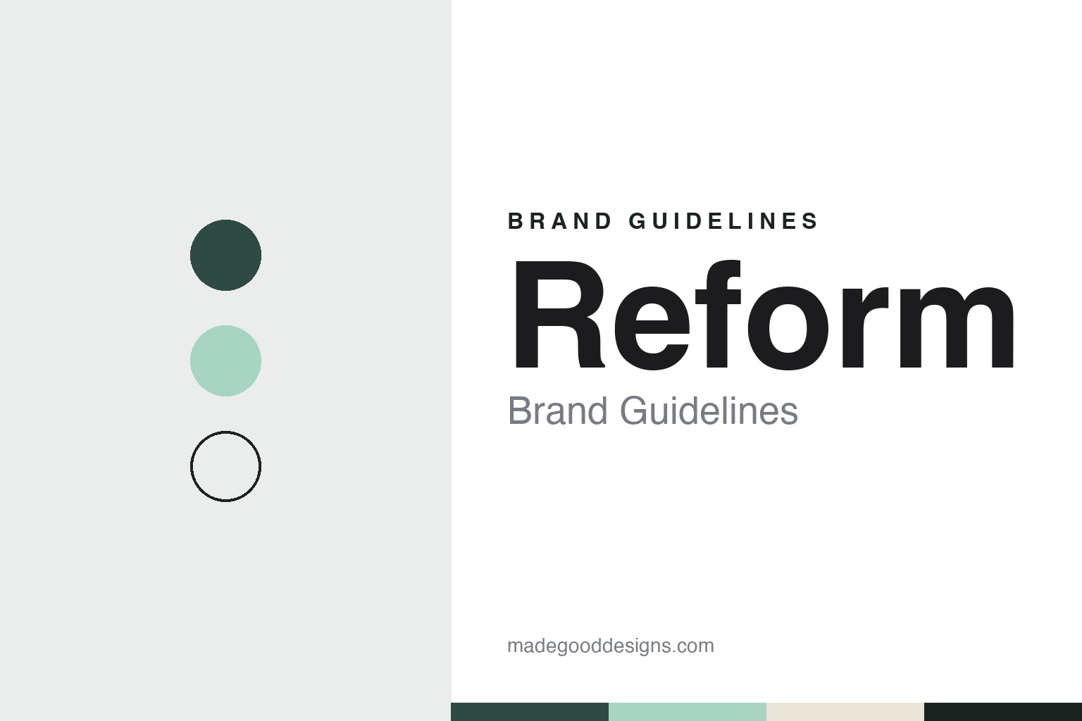 Reform Brand Guidelines: The Copenhagen Kitchen Company That Dresses IKEA Cabinets in Architect Designs