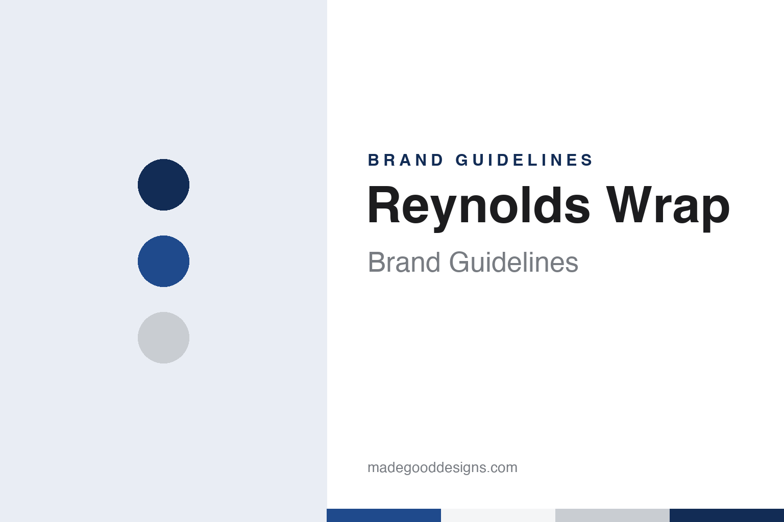Reynolds Wrap Brand Guidelines: The Foil From a Louisville Wrapper Business