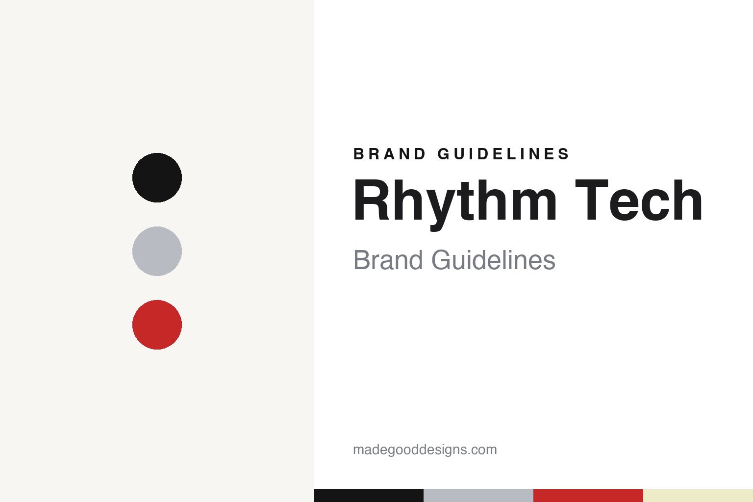 Rhythm Tech Brand Guidelines: Richard Taninbaum’s Crescent Tambourine