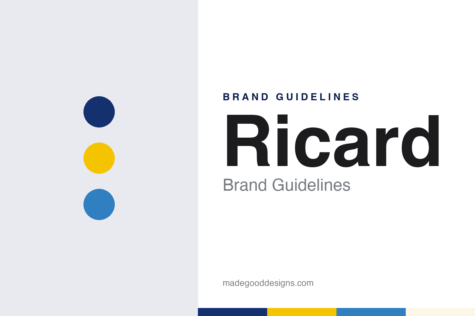 Ricard Brand Guidelines: Paul Ricard’s Blue-and-Yellow Pastis From Marseille