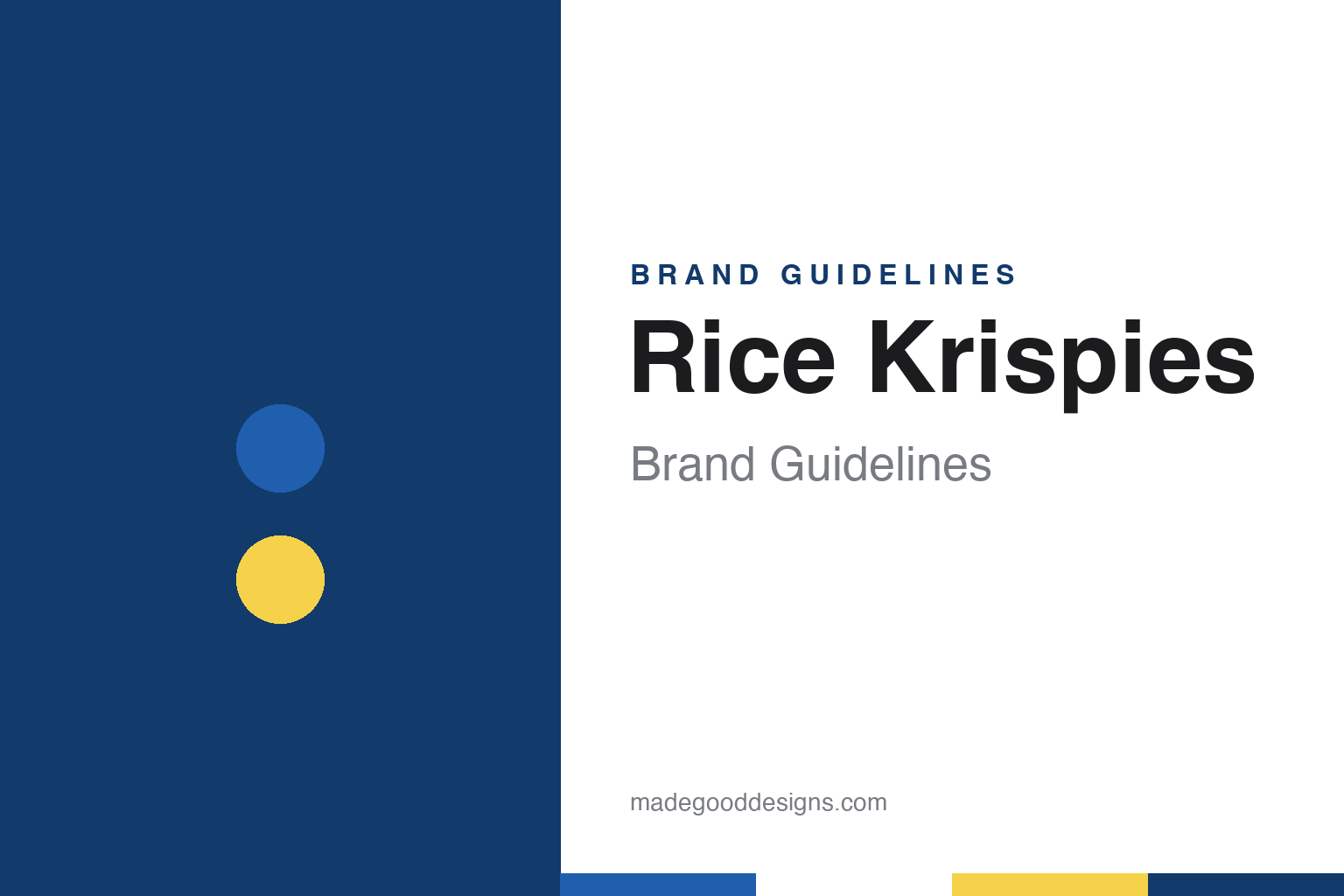 Rice Krispies Brand Guidelines: Snap, Crackle, Pop and a 1928 Kellogg’s Cereal