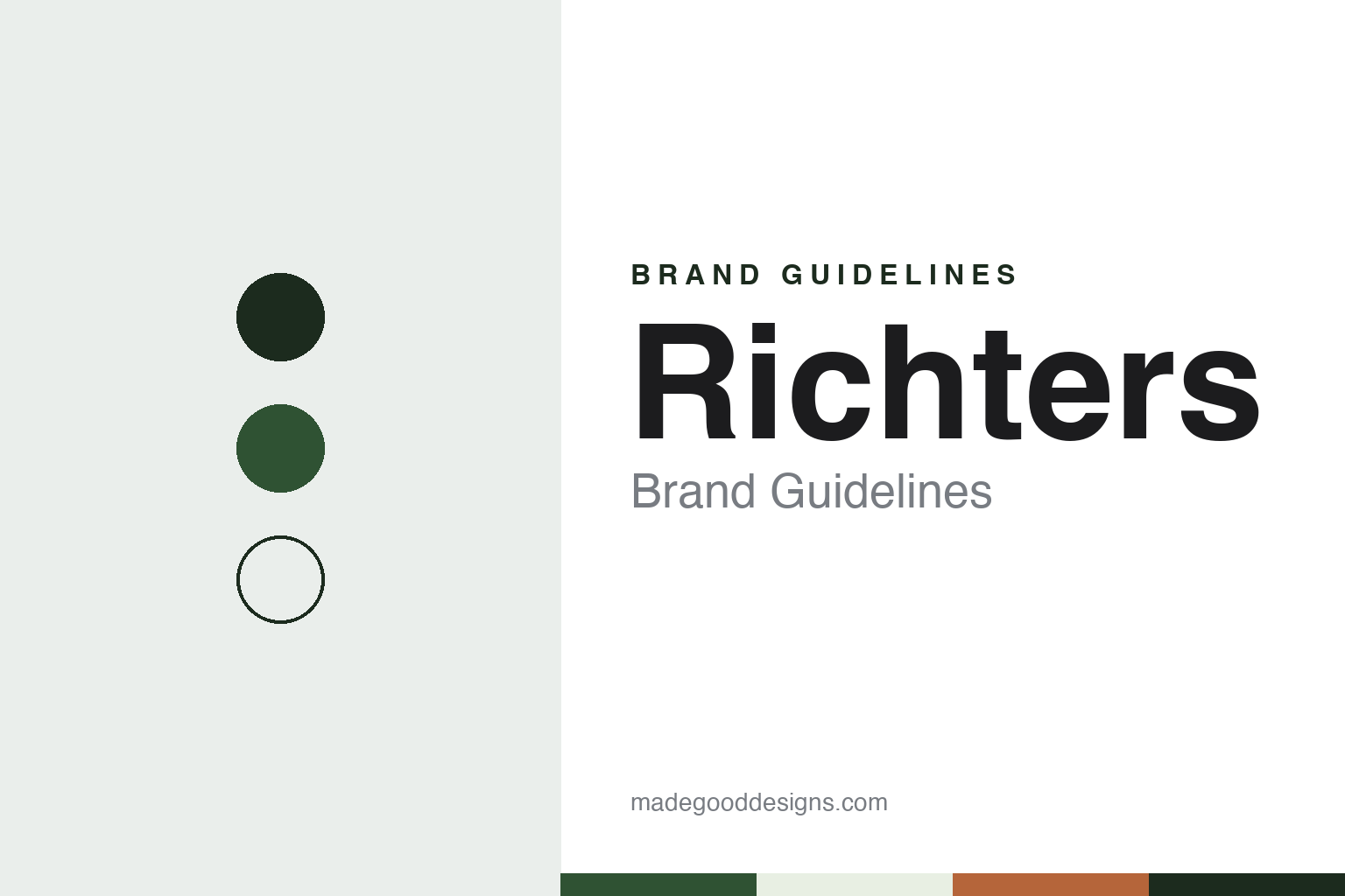 Richters Brand Guidelines: The Goodwood, Ontario Herb Nursery Founded by Otto and Waltraut Richter in 1967