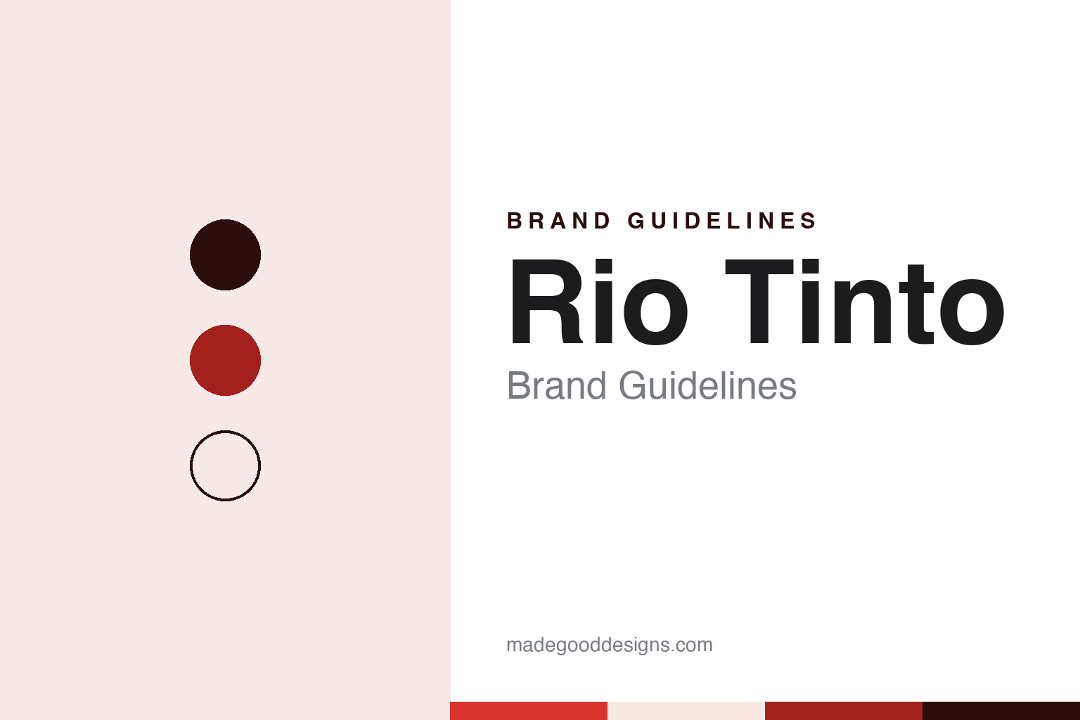 Rio Tinto Brand Guidelines: A Company Named After a Red River
